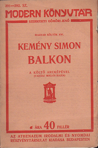 Kem�ny Simon - Balkon