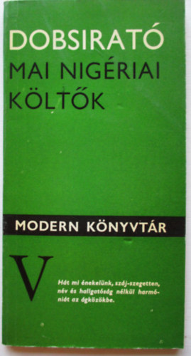 Dobsirat�-Mai nig�riai k�lt�k