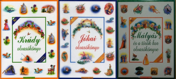 T. Aszódi Éva (szerk.) - 3 db olvasókönyv: Krúdy olvasókönyv + Jókai olvasókönyv + Mátyás és a török kor olvasókönyve