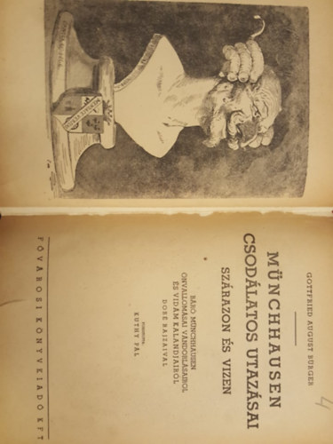 Gottfried August B�rger - M�nchhausen csod�latos utaz�sai sz�razon �s vizen \(Dor� rajzaival)