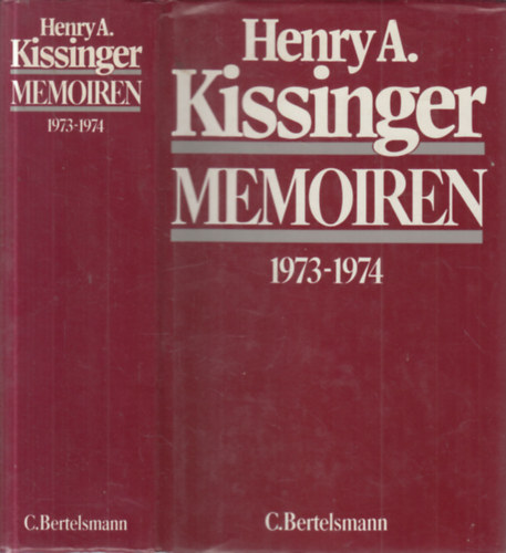 Henry A. Kissinger - Memoiren 1973-1974. (Band 2.)