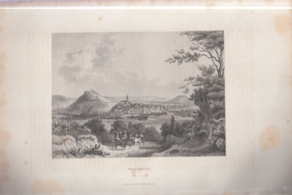 Weinsberg l�tk�pe - eredeti litogr�fia (metszet)