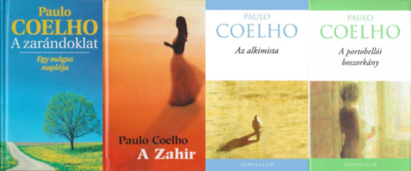 Paulo Coelho - 4 db Paulo Coelho m: A Zahir + A portobelli boszorkny + Az alkimista + A zarndoklat