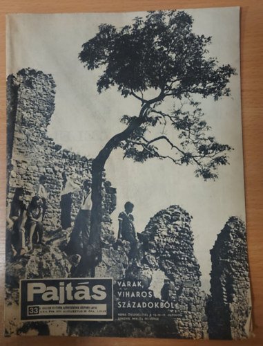 Vasv�ri Ferenc  (szerk.) - Pajt�s XXV. �vfolyam, 33. sz�m (1970)