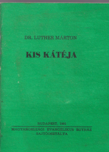 Dr. Luther Mrton - Kis Ktja