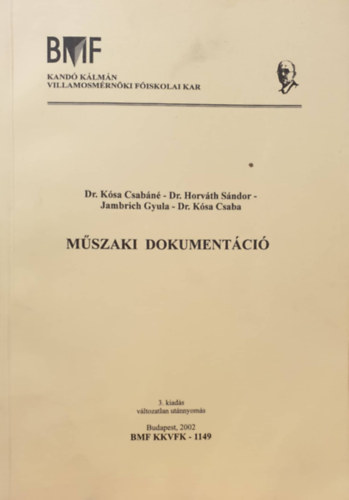 Dr.Ksa Csn-Dr. Horvth - Mszaki dokumentci