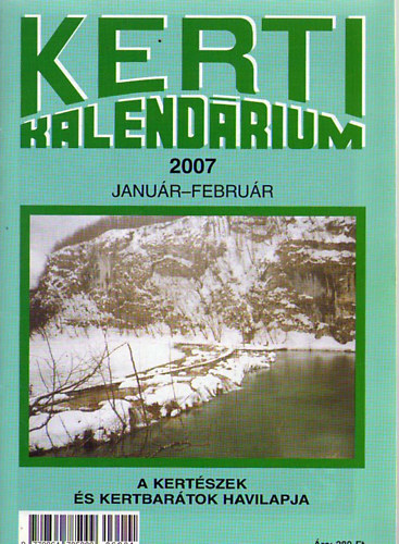 Dr. Szent-Miklssy Ferenc - Kerti Kalendrium - 2007 Janur-Februr