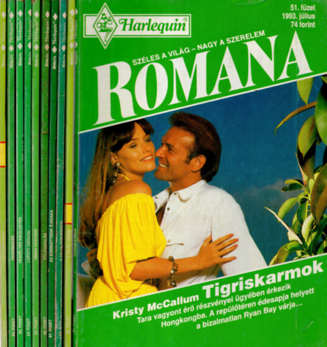 Dr. Tglsy Imre  (fszerkeszt) - 10 db Romana magazin: (321.-330. lapszmig, 10 db., lapszmonknt)