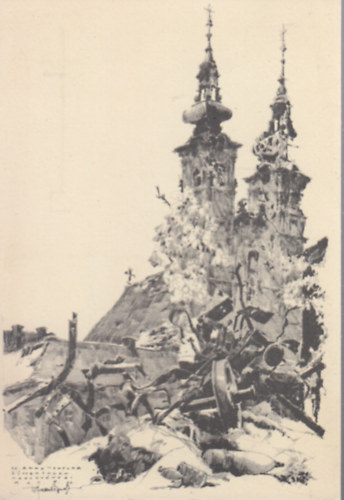 A Szent Anna templom (rgi kpeslap)