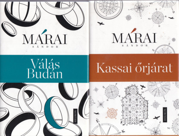 M�rai S�ndor - 2 db. M�rai k�tet (V�l�s Bud�n + Kassai �rj�rat)
