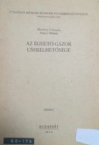 Az éghető gázok cserélhetősége