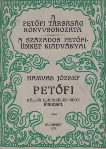 Hamvas J�zsef - Pet�fi - K�lt�i elbesz�l�s n�gy �nekben