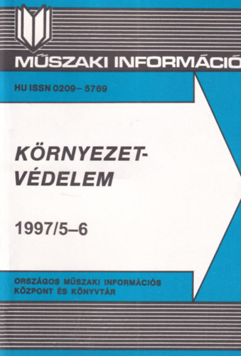Schnviszky Lszl - Mszaki Informci - Krnyezetvdelem 1997. 5-6