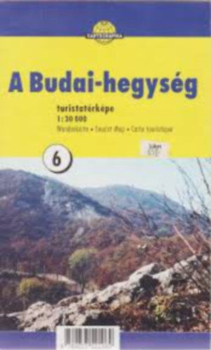 A Budai-hegység turistatérképe (1:30 000)