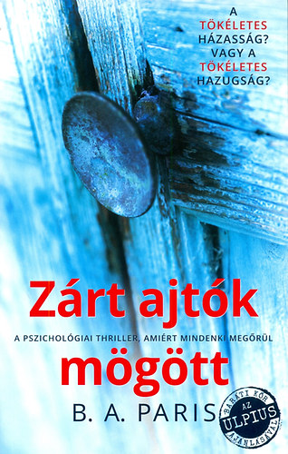 B. A. Paris - Zrt ajtk mgtt