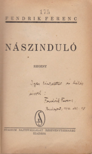 Fendrik Ferenc - Nszindul