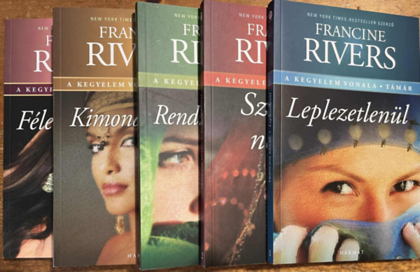 Francine  Rivers - A kegyelem vonala 1-5 k�tet (teljes sorozat)