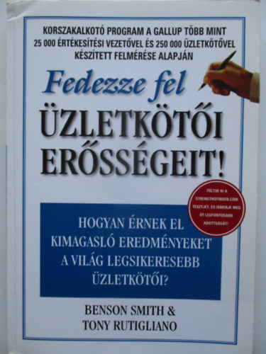 Tony Rutigliano Benson Smith - Fedezze fel zletkti erssgeit!