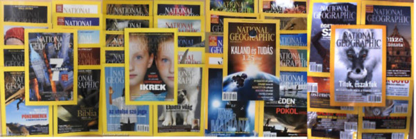 National Geographic 4 év teljes évfolyam 2011-2014