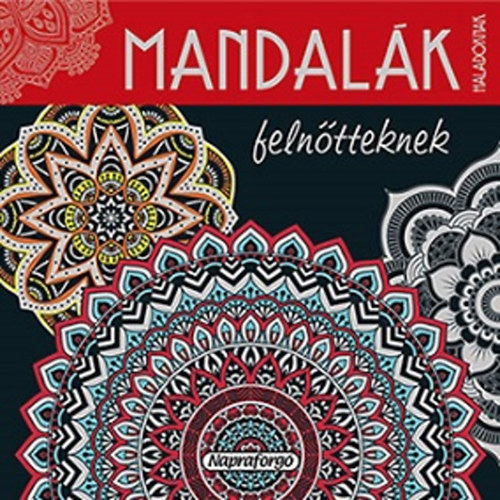Mandalák felnőtteknek - Haladóknak (piros)