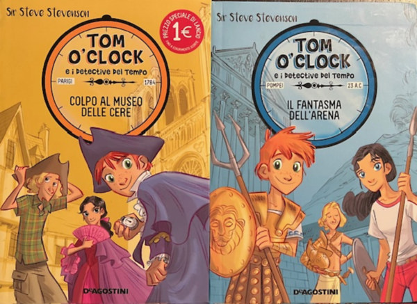 Sir Steve Stevenson - Tom O'Clock e i detective del tempo 1-2.
