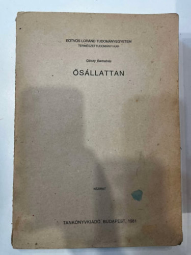 Gczy Barnabs - sllattan - Kzirat