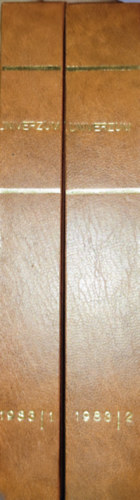 Az Univerzum magazin 1983-as vfolyama kt ktetbe ktve