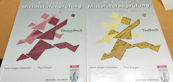 Paul Krieger Hans-Jrgen Hantschel - Mit Erfolg zur Mittelstufenprfung - Deutsch als Fremdsprache - bungsbuch + Testbuch (2 ktet)