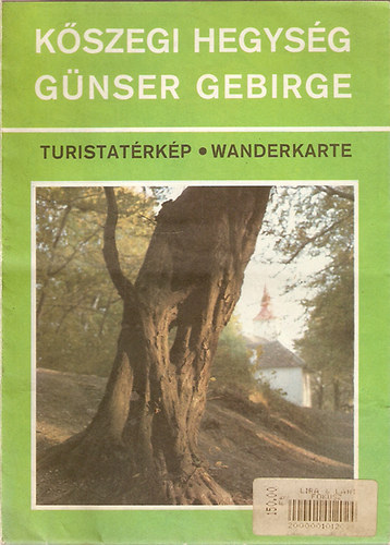 K�szegi-hegys�g turistat�rk�p