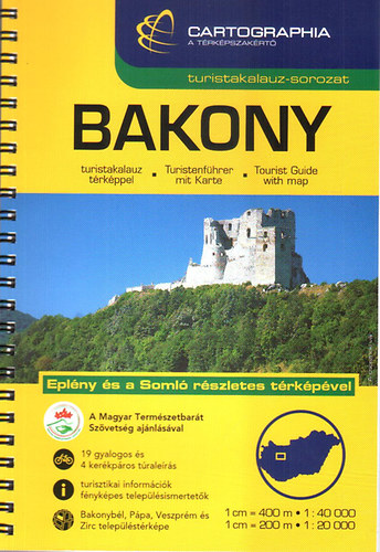 Bakony turistakalauz 1:40 000