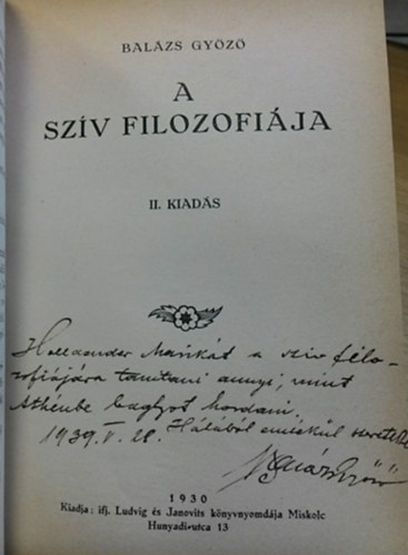 Balzs Gyz - A llek bolondjai - Homokbucka tvn - A tuls parton - A szv filozfija - Keleti s filozfias a plti szerelem - A sajvlgy pacsirtja - kelet s filozfijnak hatsa szpirodalmunkban