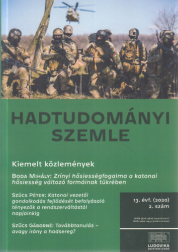 dr. Szelei Ildik szerk. - Hadtudomnyi szemle 2020/2