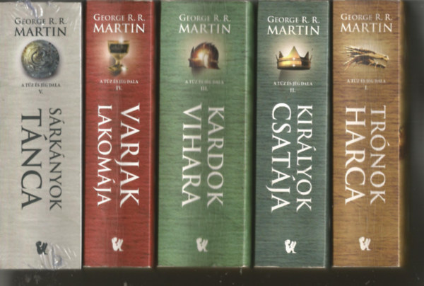 George R. R. Martin - Trónok harca (Tűz és jég dala) I-V.