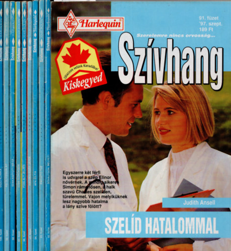 Dr. Téglásy Imre (főszerkesztő) - 10 db szívhang magazin: (91.-100. lapszámig, 1997/09-1998/02, 10 db., lapszámonként)