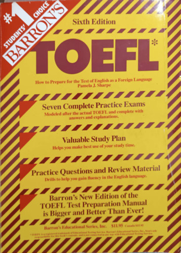 Pamela J. Sharpe - How to Prepare for the Toefl: Test of English As a Foreign Language