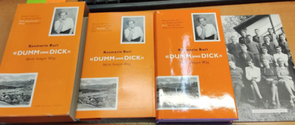 Rosmarie Buri - "Dumm und Dick" - Mein langer Weg (Der Alltag) - Könyv, kazetta, tok és fotó füzet