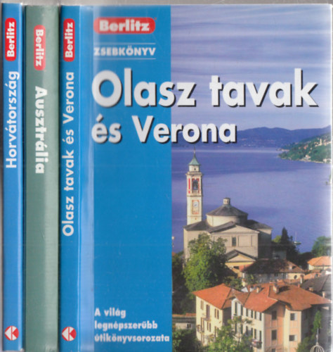 Susie Boulton, Ken Bernstein, Robin McKelvie - 3 db. Berlitz zsebknyv: Olasz tavak s Verona + Ausztrlia + Horvtorszg