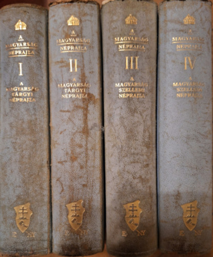 Btky Zsigmond- Gyrffy Istvn- Viski Kroly - A Magyarsg Nprajza I-IV