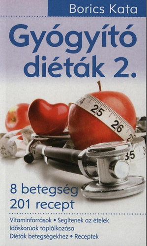 Borics Kata - Gy�gy�t� di�t�k 2. - 8 betegs�g 201 recept