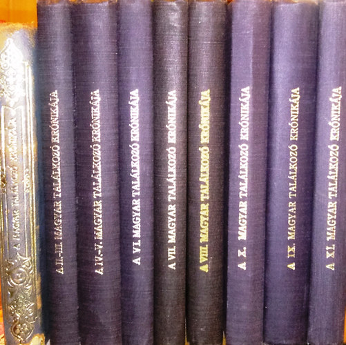 Szerk. Béldy Béla-Nádas János - 1-11. Magyar Találkozó Krónikája 1-9 kötetben.