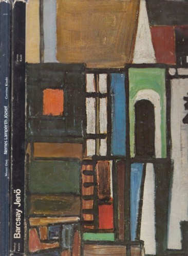 Pet�nyi Katalin, Mezei Ott� - 2 db. m�v�szeti album (Barcsay Jen� + Nemes Lamp�rth J�zsef)