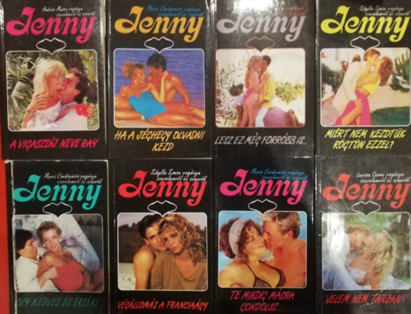 Jenny romantikus sorozat 8 kötet