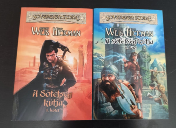 Tracy Hickman, Hoppn Eszter  Margaret Weis (ford.) - A sttsg ktja 1-2. - Sovereign Stone 1. (Well of Darkness)