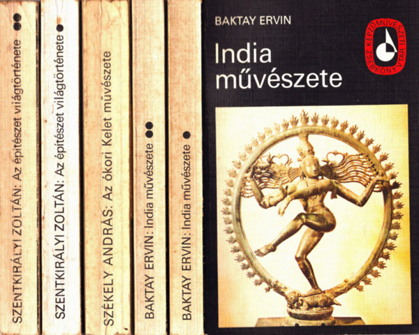 Szkely Andrs, Szentkirlyi Zoltn Baktay Ervin - 3 m (5 ktetben): India mvszete, Az kori Kelet mvszete, Az ptszet vilgtrtnete