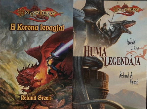 Roland Green Richard A. Knaak - Dragon Lance knyvcsomag (2 ktet )