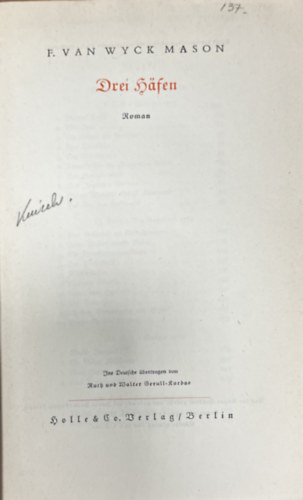 F. Van Wyck Mason - Drei Hafen