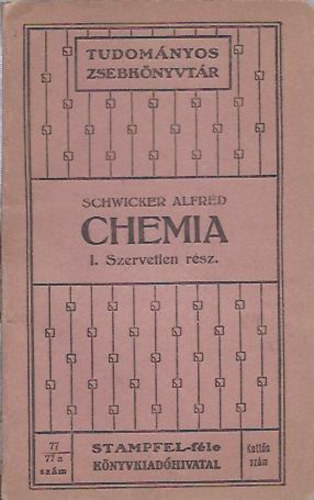 Schwicker Alfr�d - Chemia I. Szervetlen r�sz