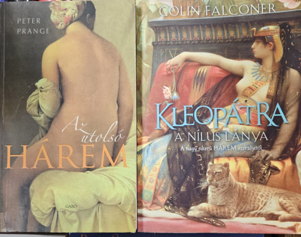 Peter Prange Colin Falconer - 2 db romantikus trtnelmi regny: Kleoptra - A Nlus lnya + Az utols hrem