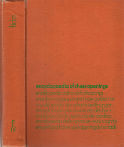 Encyclopaedia of chess openings ( tbbnyelv ) E IV