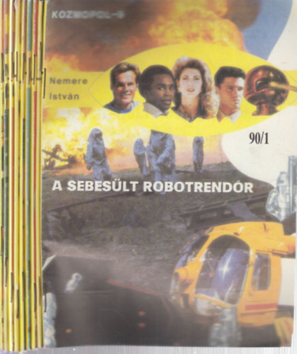 Nemere Istv�n - 9 db. Kozmopol (90/1-4, 6-10. sz�mok)